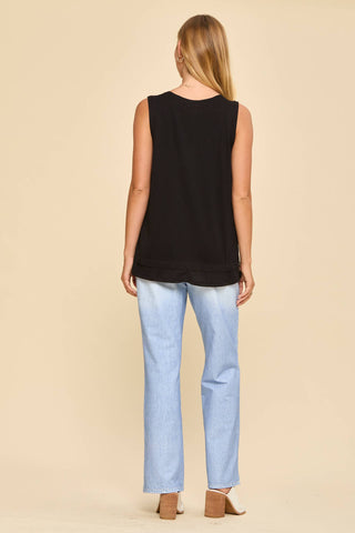 Baby Ribbed Knit Tank Top