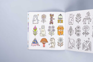 Woodland Kingdom Coloring Book by Toshiyuki Fukuda by Toshiyuki Fukuda