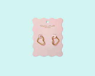 Josephine Huggie Earrings