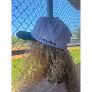 Put me in Coach C.C Embroidered Trucker Hat