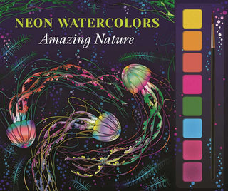 Neon Watercolors Amazing Nature