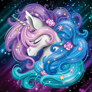 Diamond Art Aurora the Unicorn