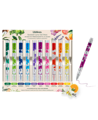 Scented Lava Pen Set - 10 Pack
