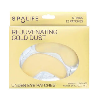 Rejuvenating Gold Dust Under Eye Masks - 6 Pairs