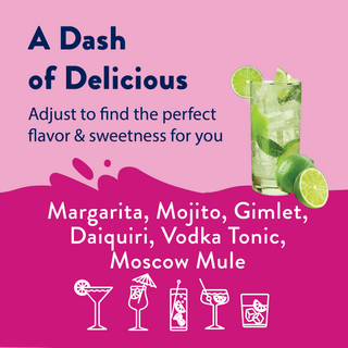 Sugar Free Lime Syrup - 375ml Bar Syrup Mixer