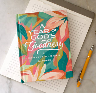 A Year of God's Goodness:A Prayer & Praise Tracker for Women