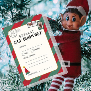 Christmas Elf Report – 1 pack of 2 reports