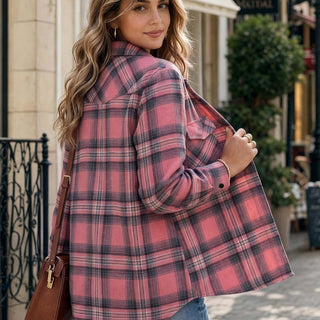 The Polly Plaid Pocket Shirt