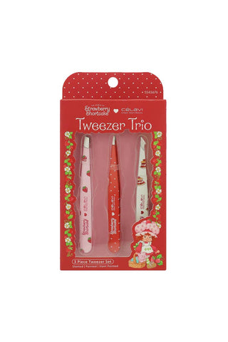 Strawberry Shortcake Tweezer Trio