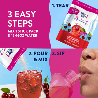 Protein Refresher Stix 6 ct - Cherry Limeade