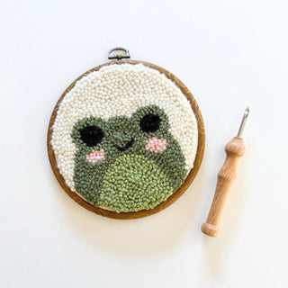 Frog Punch Needle Kit
