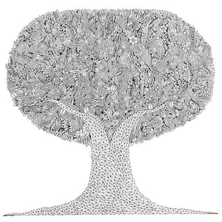 Enchanted Grove Mandala Coloring Book by Kesar Khinvasara