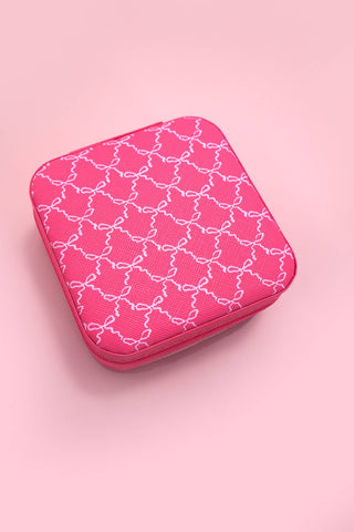 DESIGNED JEWELRY ORGANIZER TRAVEL BOX CASE