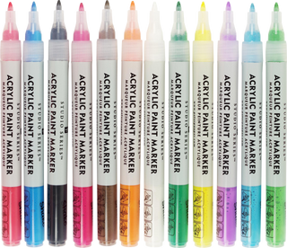 Studio Series Acrylic Paint Marker Set (12-piece set)