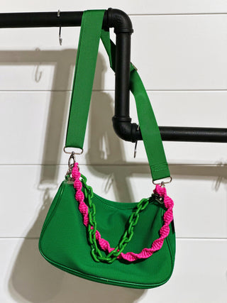 OH SO NEON CROSSBODY SHOULDER BAG